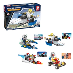 N/A Jogo, brinquedo de montar Sortidos 50 a 103 Peças Aventura Espacial Polibrinq - BM010