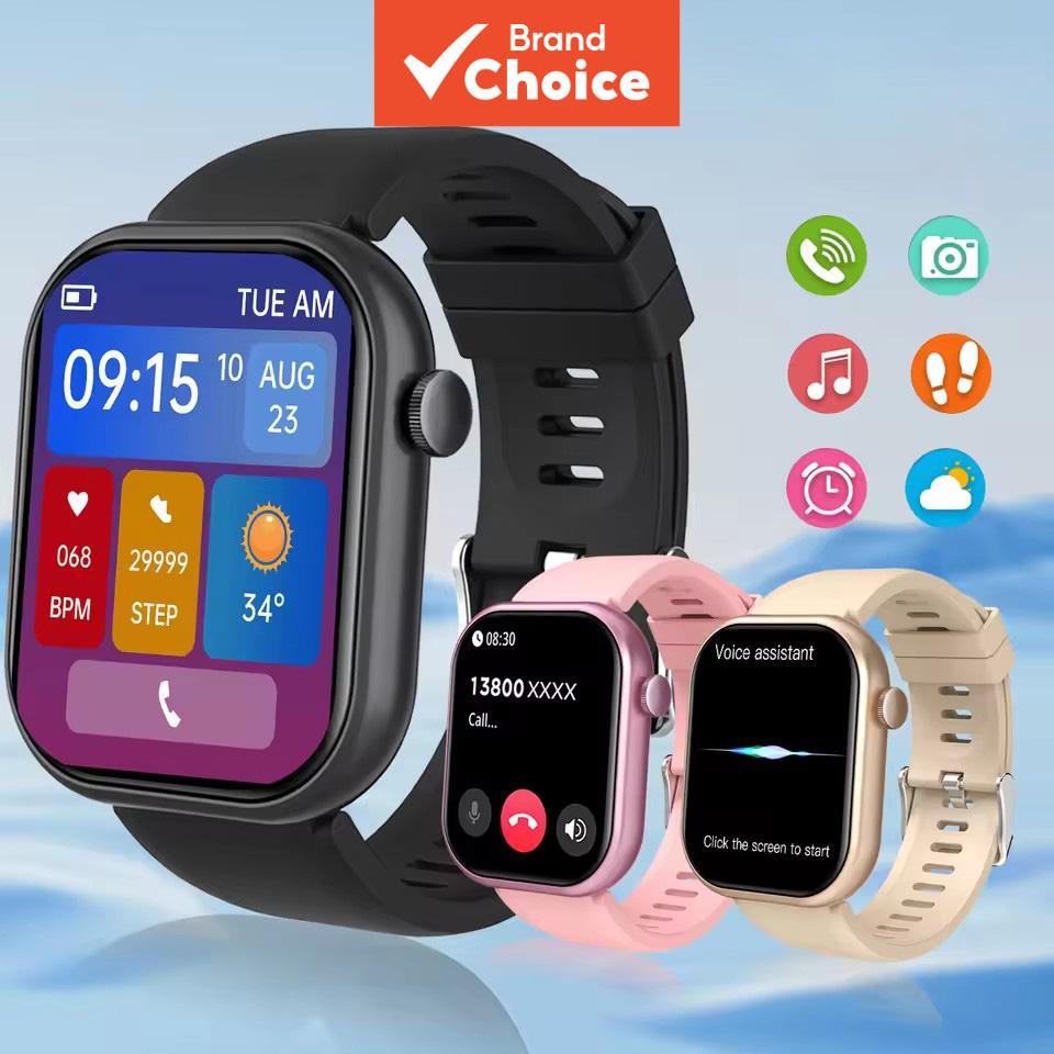 Smartwatch, Comunicação e Discagem Sem Fio, Modos Multi-esportivos para Homens e Mulheres, Compatível com iPhone/Android