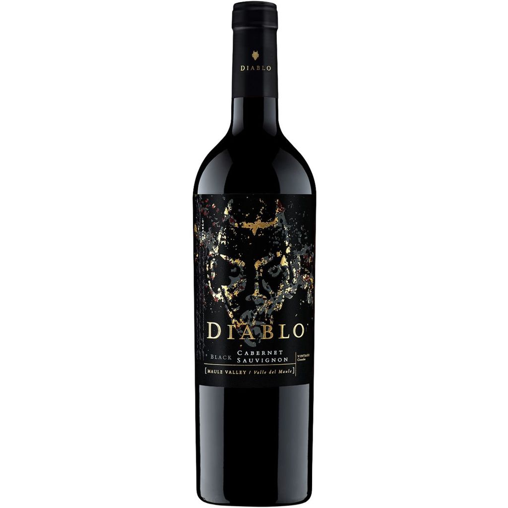 Vinho Chileno Tinto Seco Diablo Dark Black Cabernet Sauvignon 750ml