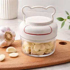 Mini Processador Triturador de Alimentos Alho Cebola Cortador