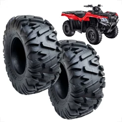 Kit 2 Pneu Quadriciclo Bravox 24x10-11 Fourtrax 420 S/câmara