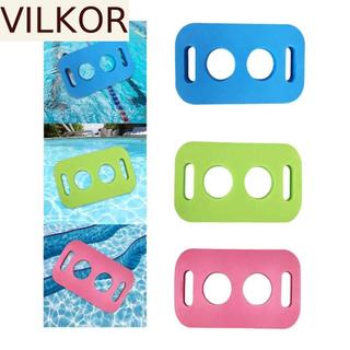 Conector De Macarrão De Natação VILKOR , Diversão Em Água Com 2 Furos Cruzados EVA , Colorido