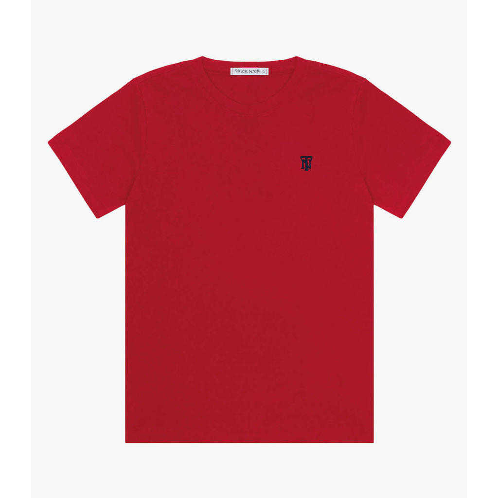 Camiseta Infantil Masculina Trick Nick Vermelho