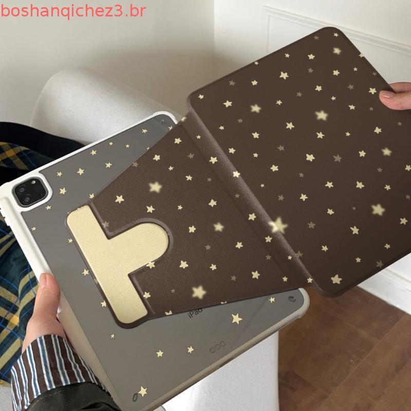 Tela cheia de estrela coreana japonesa adequada para Apple iPad Tablet capa prot