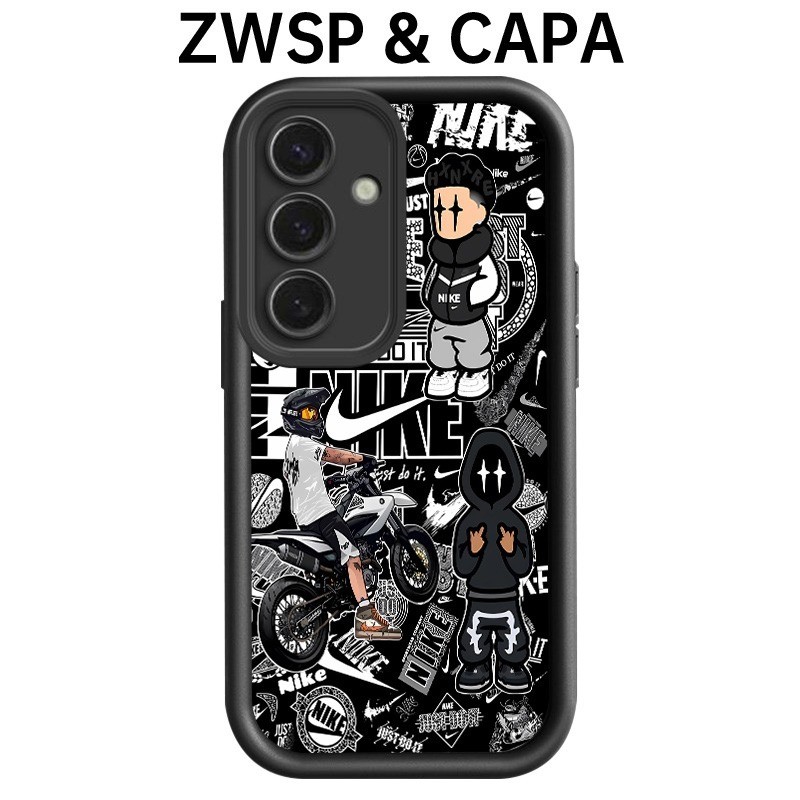 Capa de silicone antichoque para todos os modelos de Samsung Galaxy S20 S21 S22 S23 S24 S25 S26 Menino e check