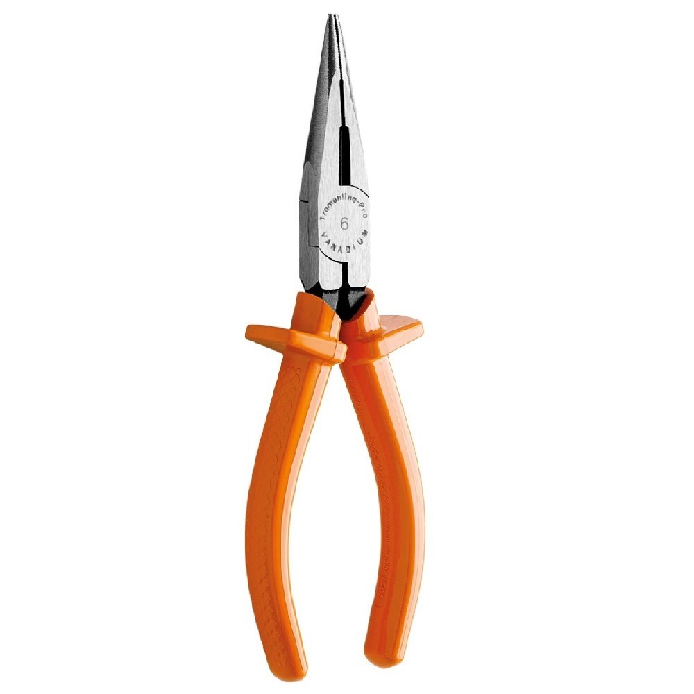 Alicate bico meia cana reta 6" aço cromo vanádio - Tramontina PRO