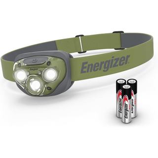 Lanterna de Cabeça LED Energizer PRO-260, Resistente à Água IPX4, Lanterna de Alto Desempenho para Atividades ao Ar Livr