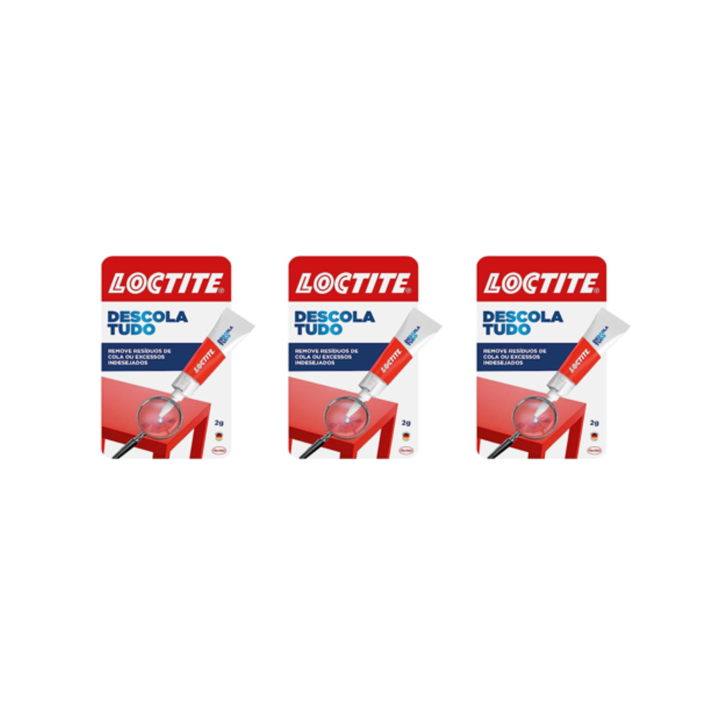 Kit com 3 - Descola Tudo Loctite  2g