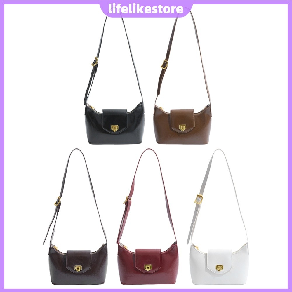 Bolsa Crossbody Feminina De Couro Para Viagens De Trabalho [lifelikestore.br]