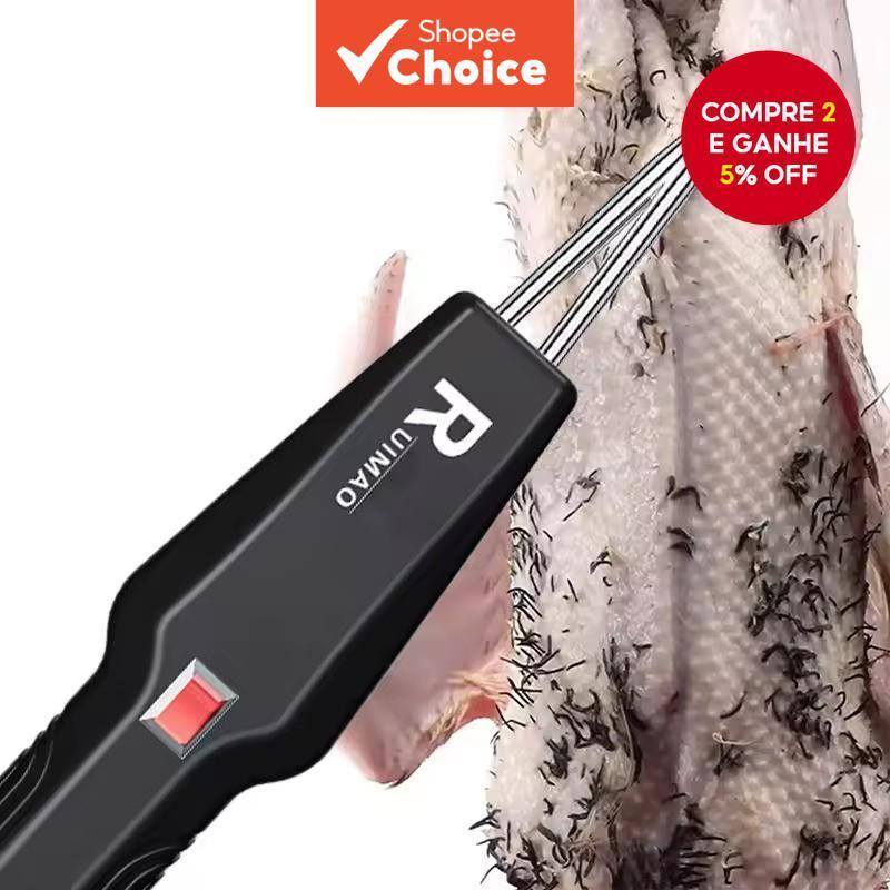Extrator de Pelos de Frango Elétrico Removedor Rápido de Pelos Pato Ganso Depilador Automático拔毛器