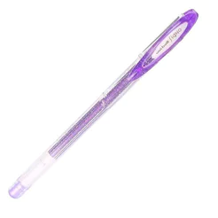 Caneta gel Sparkling Signo 0.7mm UM-120SP Violeta Uni-Ball