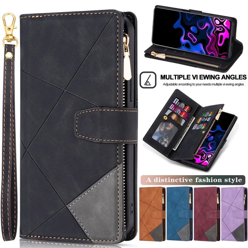 yyyFlip Capa De Couro Para XiaoMi 14T 13T 12T 11T 11 Lite Redmi Note 15 14 13 11