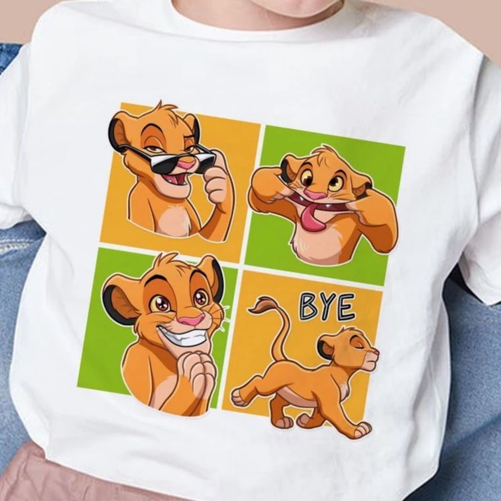 CAMISETAS ADULTA INFANTIL PERSONAGENS MODERNA DESCOLADA TENDENCIA 100%ALGODAO DIVERTIDA ESTILOSA DELICADA FOFA NOSTALGIA