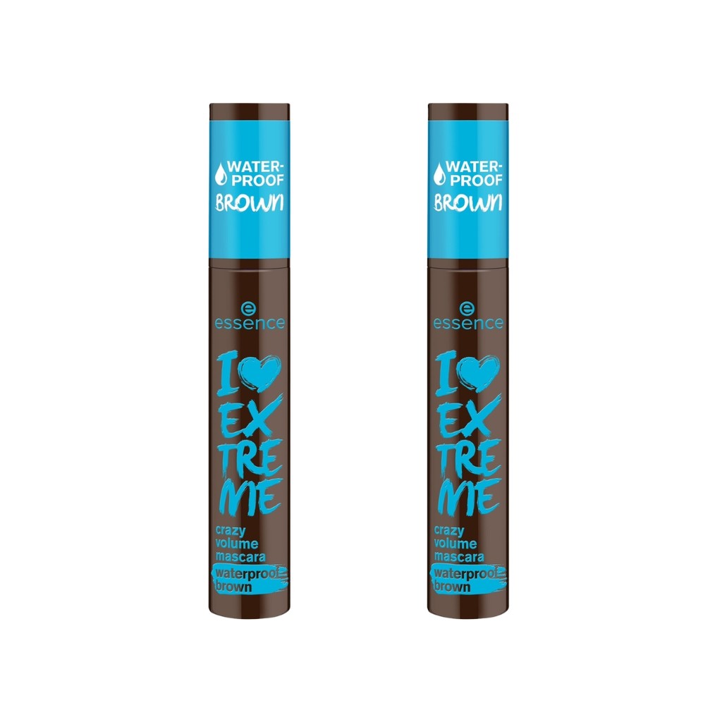 KIT 2 I Love Extreme Crazy Volume marrom essence