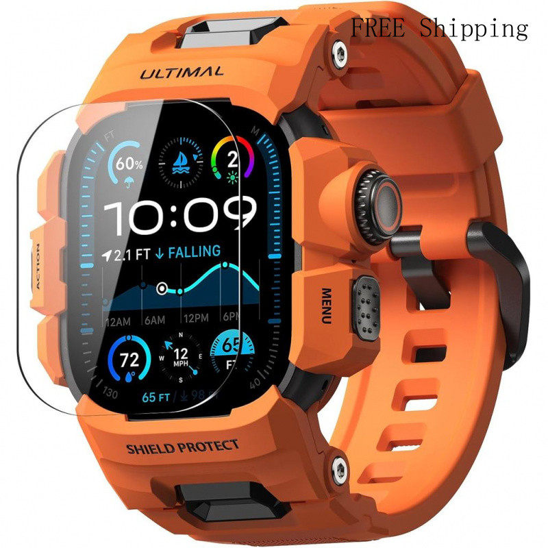 Capa Resistente ULTIMAL com Pulseira para Apple Watch 49mm, Compatível com Apple