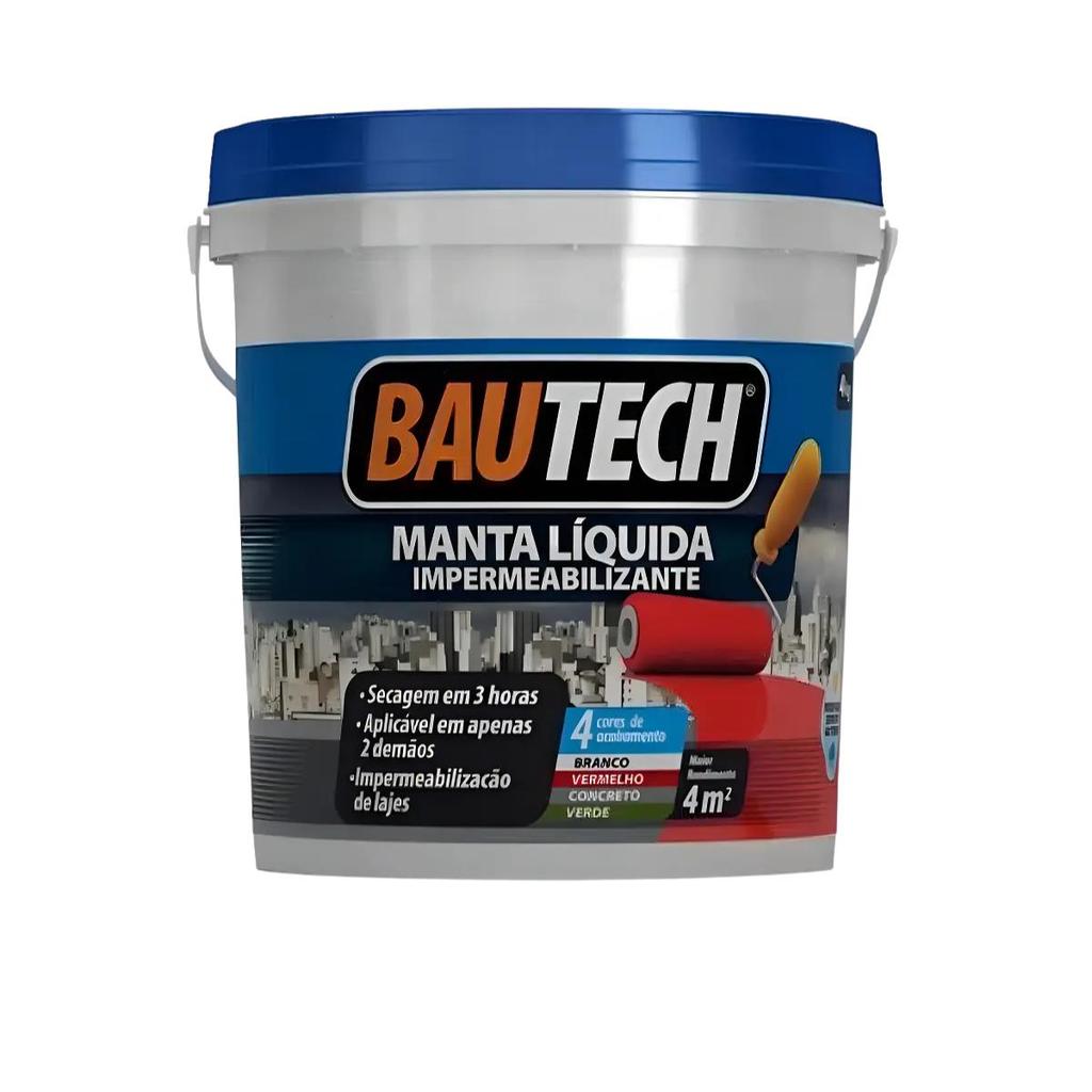 Manta Líquida Impermeabilizante Bautech 4kg