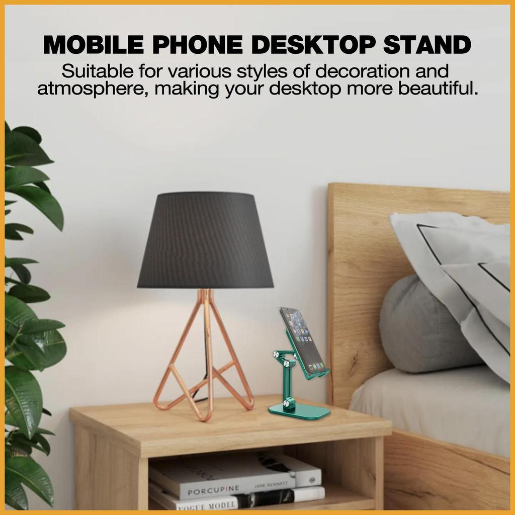 Dobrável Suporte De Mesa Do Telefone Móvel Multifuncional Portátil Universal Altura Ajustável Gravação Viagem Ao Vivo yu