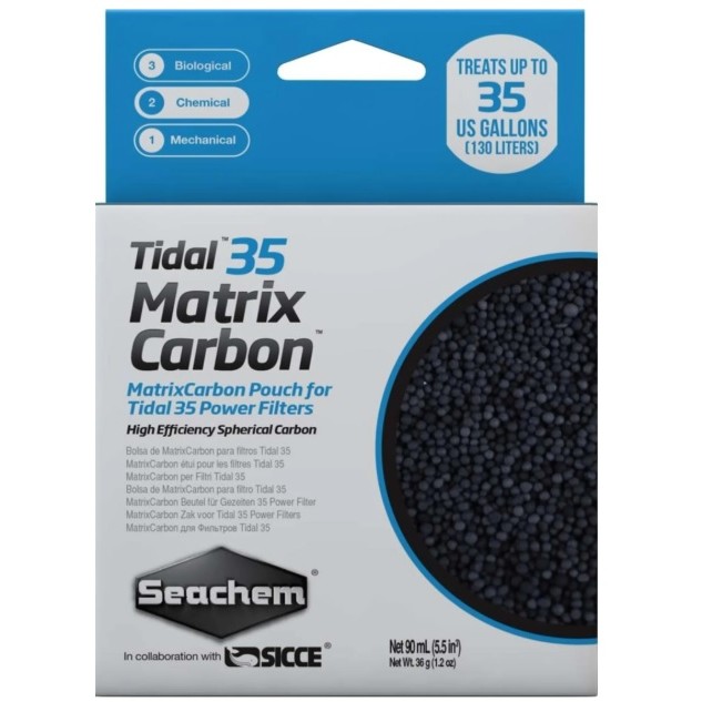 Carvão Ativado - Tidal 35 Matrix Carbon Seachem