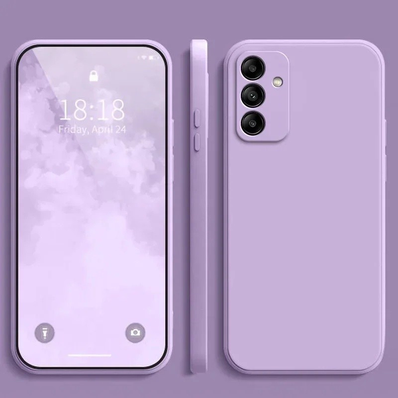 Sólido Ultra Fino Fosco Caso De Telefone Para Samsung Galaxy A17 A16 A26 A36 A56 A15 A25 A35 A55 A14 A27 A57 A54 Capa De