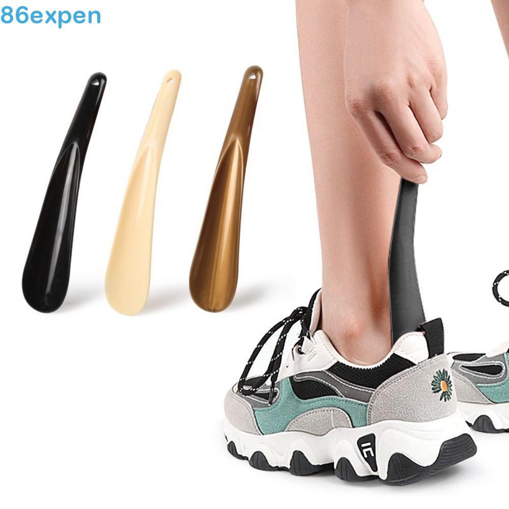 EXPEN1 Chifre De Sapato , Levantador Em Forma De Colher De 7.6 " , Ajudante Preguiçoso Profissional Estilo De Moda Portá