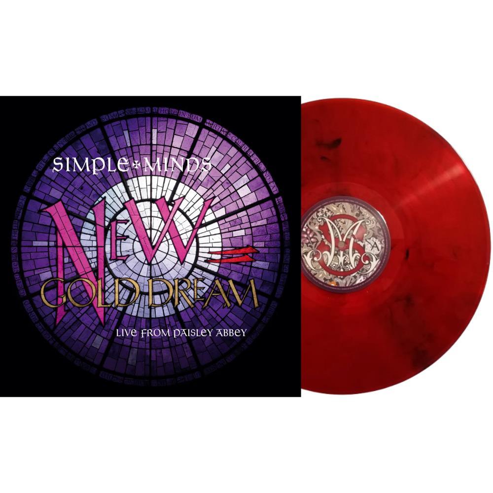 Vinil Simple Minds - New Gold Dream: Live From Paisley Abbey (LP Red Black Marbled) - Importado