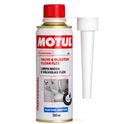 Aditivo Motul Valve Injector Clean Flex 200ml Limpeza Injetores