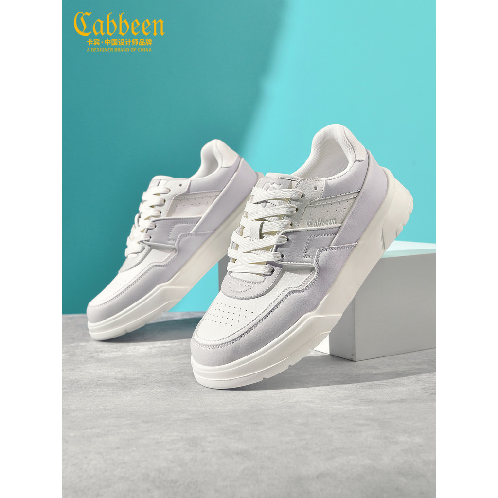 Cabbeen/Cabbeen Sapatos Masculinos Sapatos Brancos Masculinos 2026 Novo Estilo Verão Sapatos Masculinos All-Matc