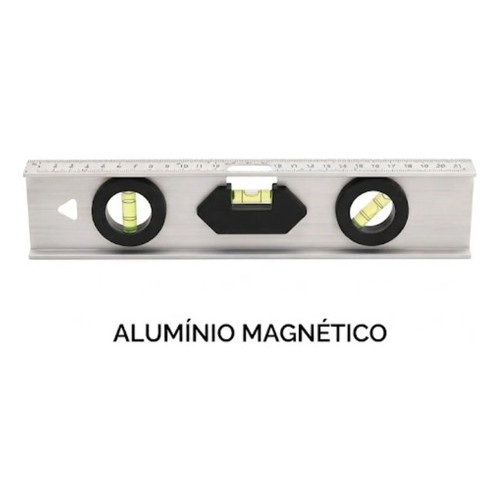 Nível de Alumínio 12" Profissional Nove54 — imagem 2 de 2