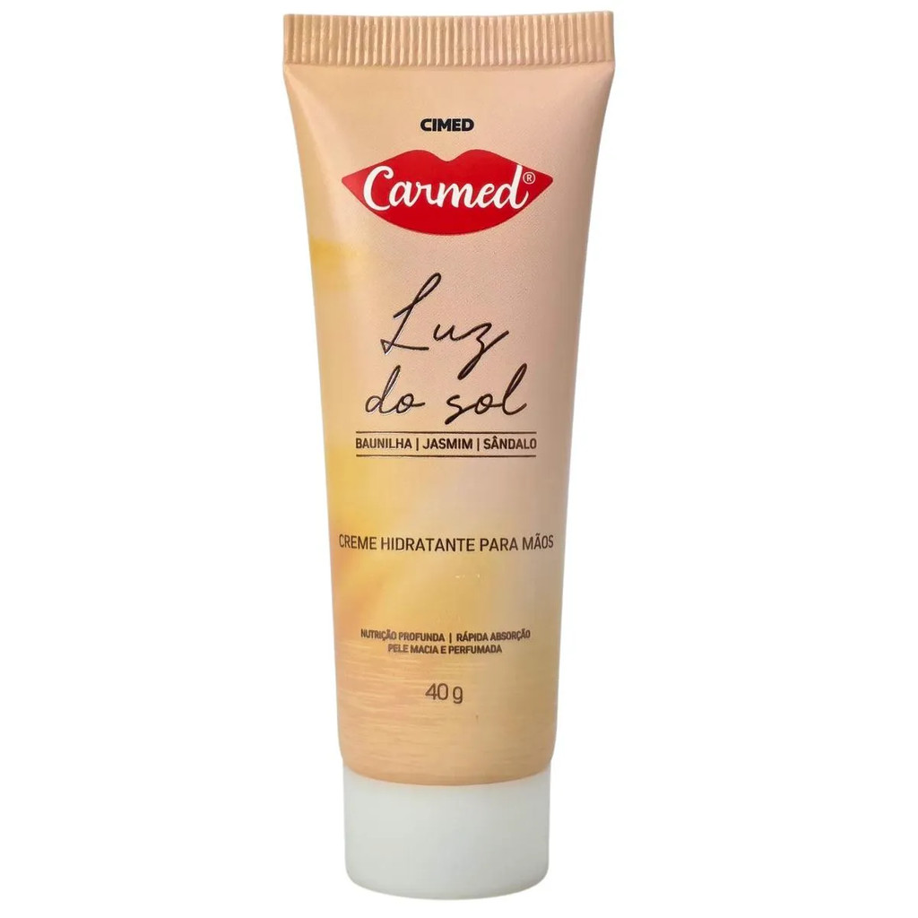 Creme Hidratante para as Mãos Luz do Sol Carmed 40g