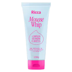 Sabonete Facial Ricca Mousse Whip Espumado 120g
