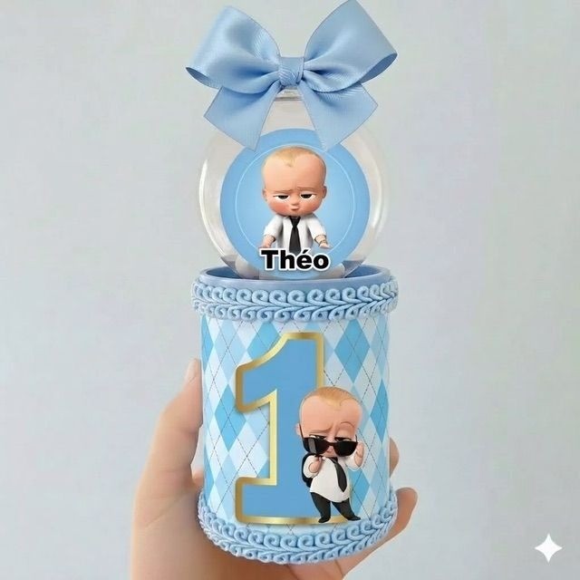 Kit monte seu cofrinho de luxo personalizado PODEROSO CHEFINHO - lembrancinhas de festa infantil