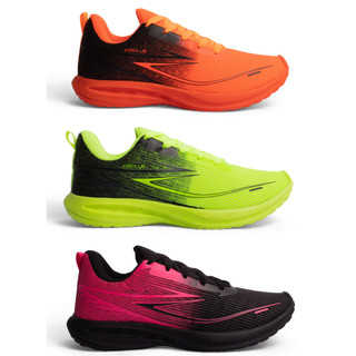 Kit 3 Tênis Esportivos Feminino Masculino PLUS Corrida Academia Lançamento Uzze Sport