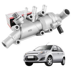 Fiesta Zetec Rocam 2008 A 2018 Carcaça Valvula Termostatica 5S6G8A586AB