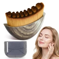 Escova Massageadora Facial e Corporal Drenagem Linfática Anticelulite Relaxante