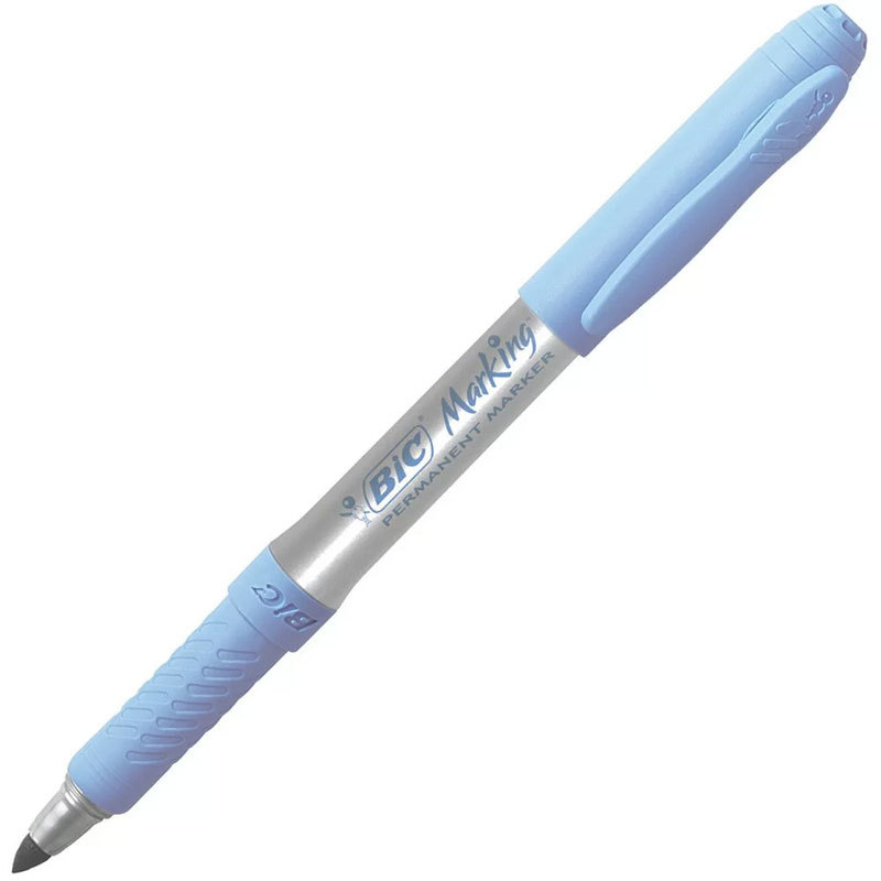 Pincel marcador permanente Marking Azul Pastel 522197 Bic