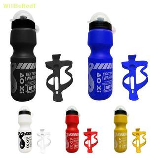 [WillBeRedT] 750ML Mountain Bike Bicicleta Ciclismo Garrafa De Bebida De Água + Suporte Gaiola Ra [Novo]
