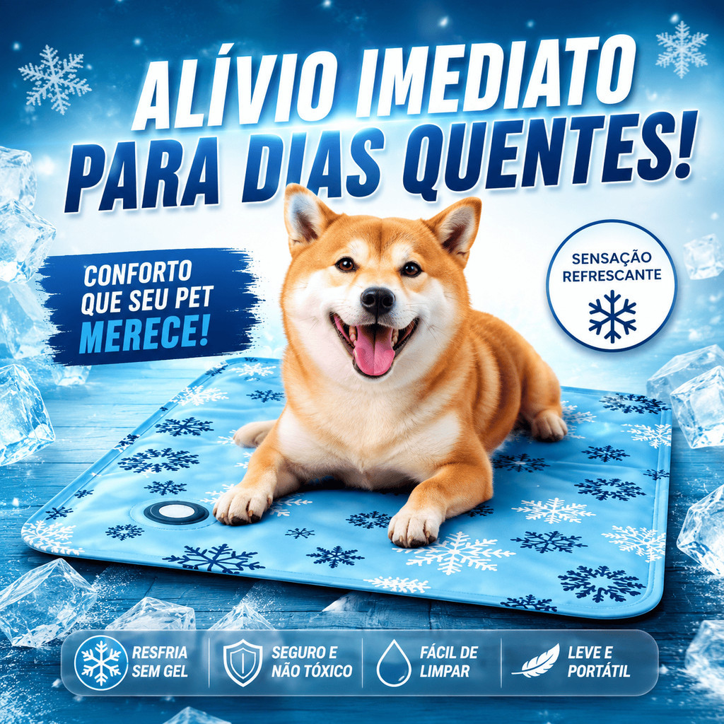 Tapete Pet Refrescante Gelado 50x60cm Cachorro Gato Cão Tapete Gelado Para Animais Colchonete Para Cães Gatos Acessórios