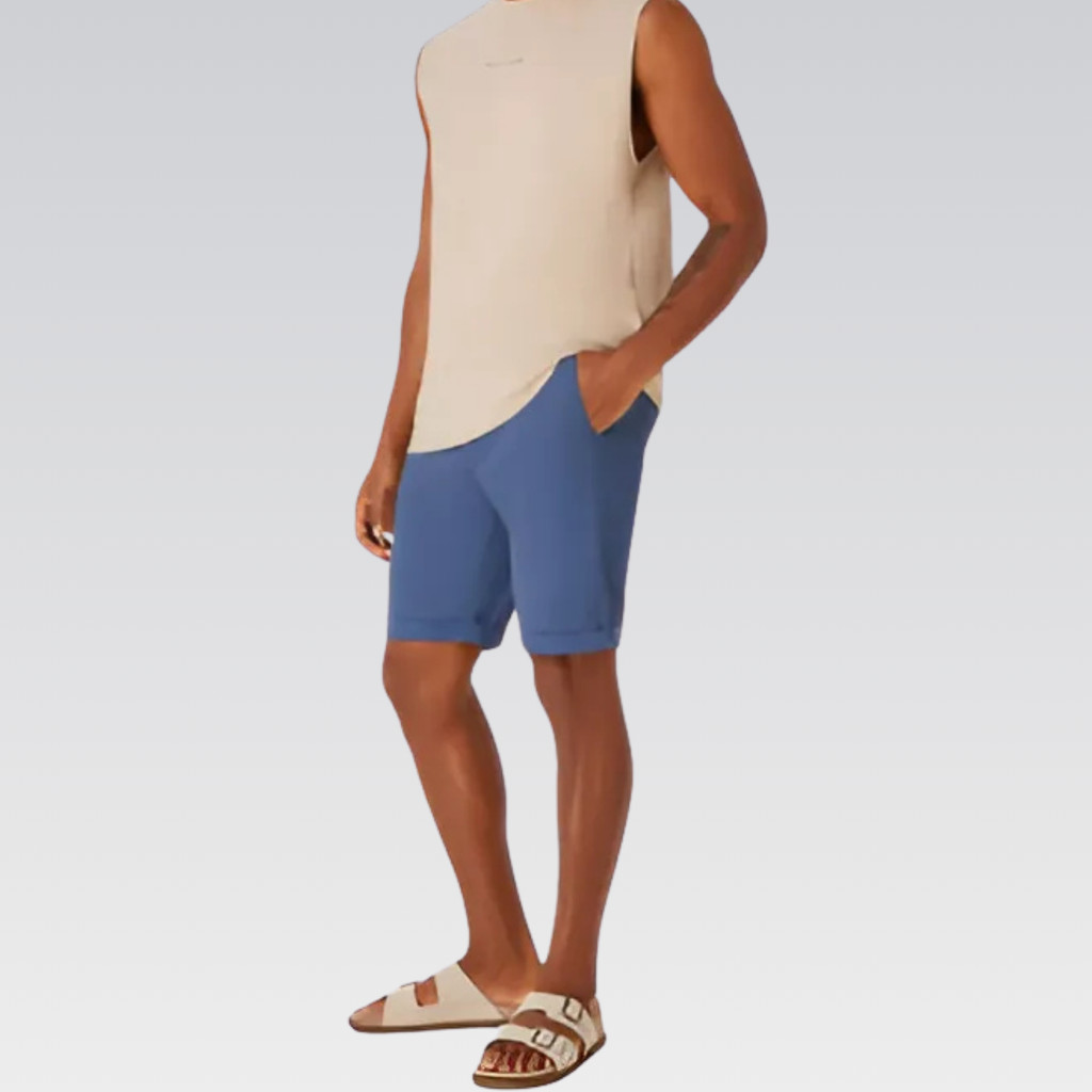 Bermuda Masculina Hering Algodão Com Elastano Para Conforto