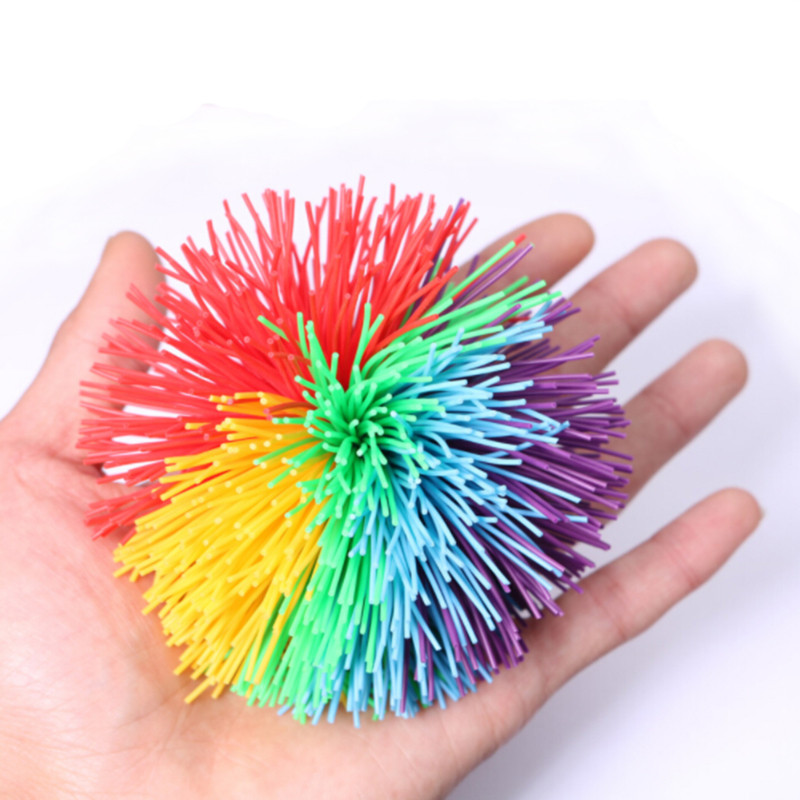 < LK > Novo Brinquedo Para Animais De Estimação Bola De Borracha Brinquedos Mastigar Tratamento Dispensador Titular Cão