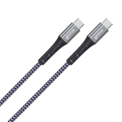 Geonav Ucc05k Cabo Tipo C Para Usb-c 2.0 Kevlar Carreg Rápido 2m Cinza
