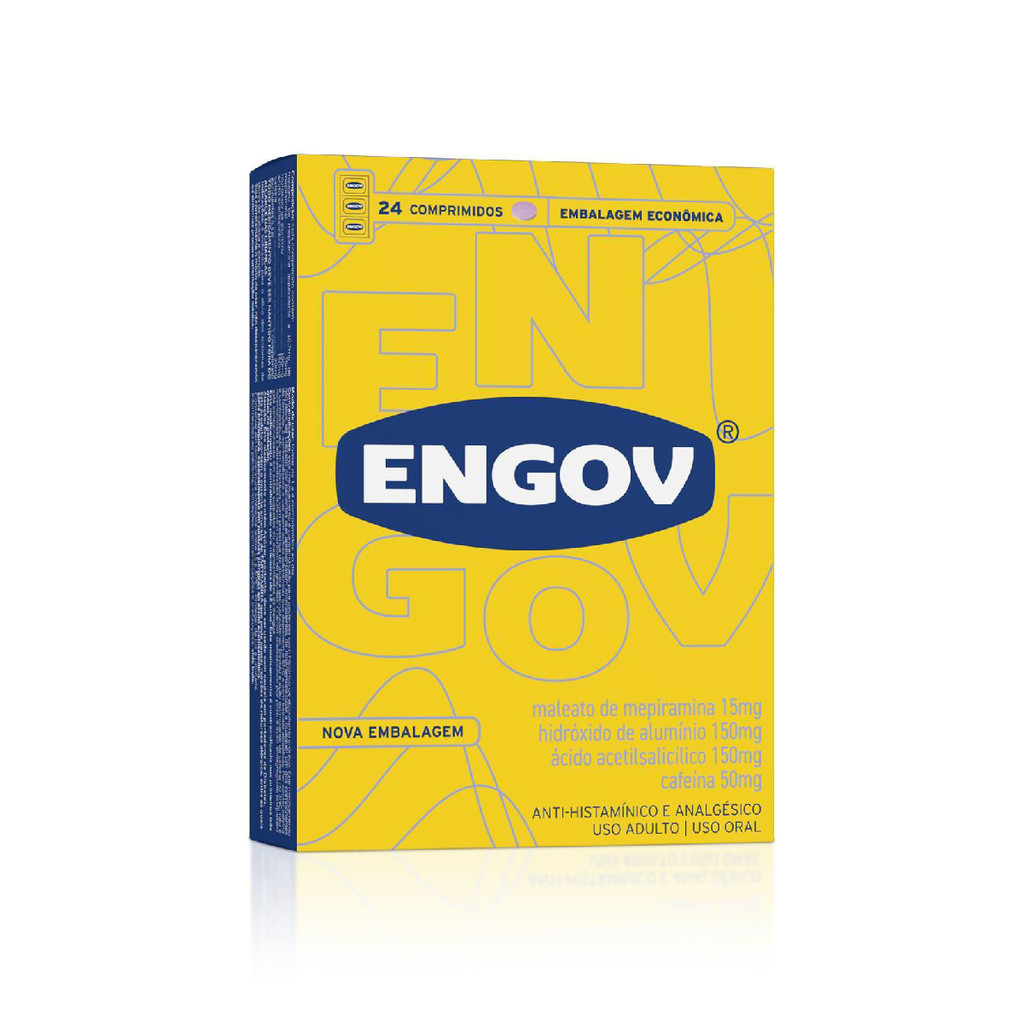 Engov 24 Comprimidos