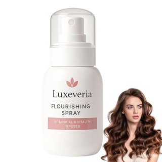 Spray para Cabelo e Couro Cabeludo FlourishingHair&ScalpSpray, Tratamento de Rápida Absorção para Cabelo Visivelmente Ma