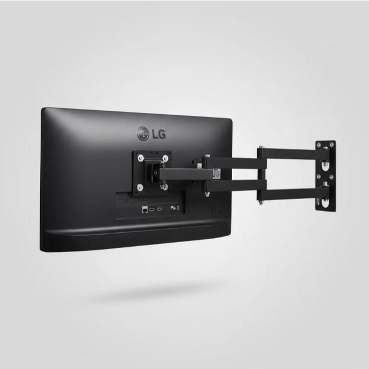 Suporte Tv Parede Braço Longo de 65cm Tri Articulado Com Inclinação Até 65" TV fica de Lado