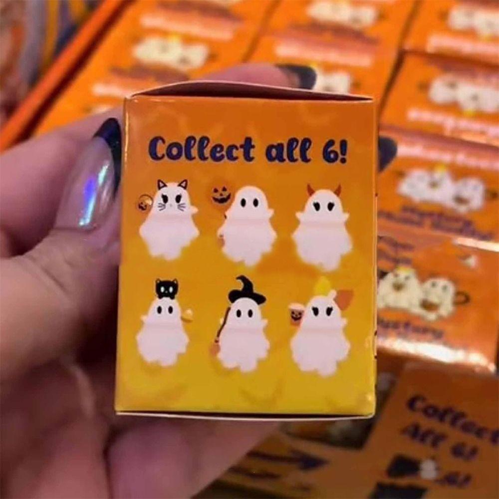 Estatueta De Smartphone CHINK , Design Fantasma Peel-and-stick Ghostees Mystery Phone Buddy , Pingente De Tamanho Mini