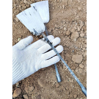 Espátula de cozinha forjada à mão, espátula de cozinha doméstica, espátula artesanal de ferro