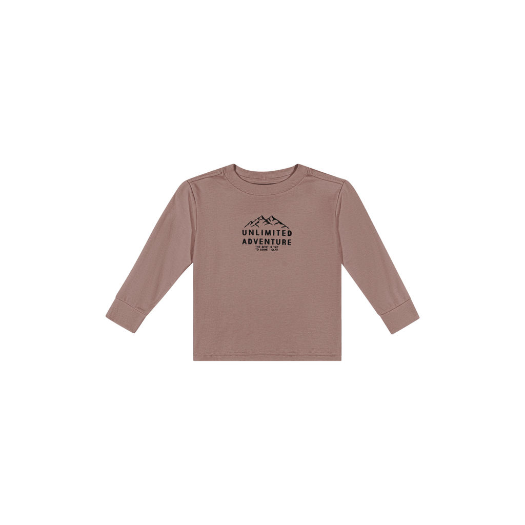 Camiseta Infantil Menino Adventure Colorittá Marrom