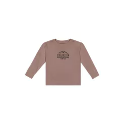 Camiseta Infantil Menino Adventure Colorittá Marrom