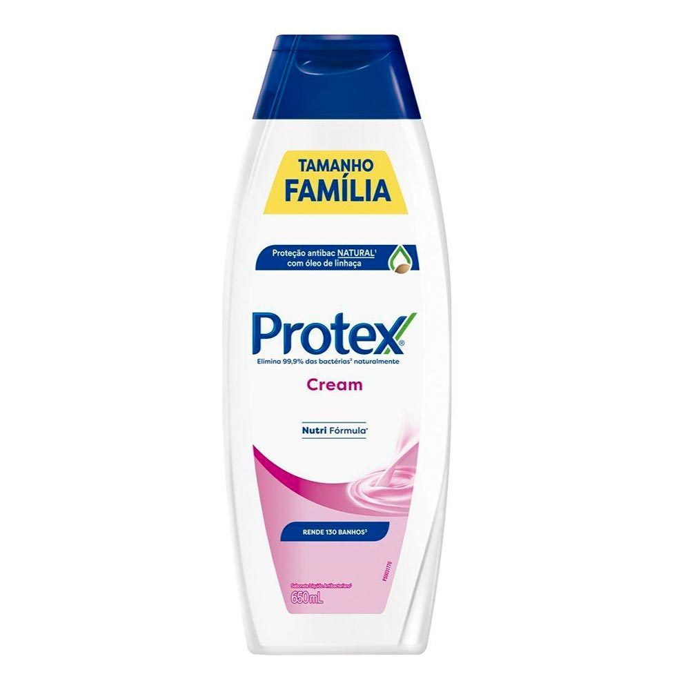 Sabonete Líquido Protex Cream Antibacteriano 650ml