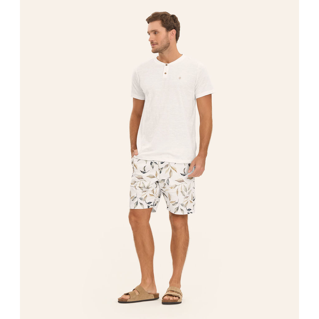 Bermuda Sarja Masculina Diametro Bege
