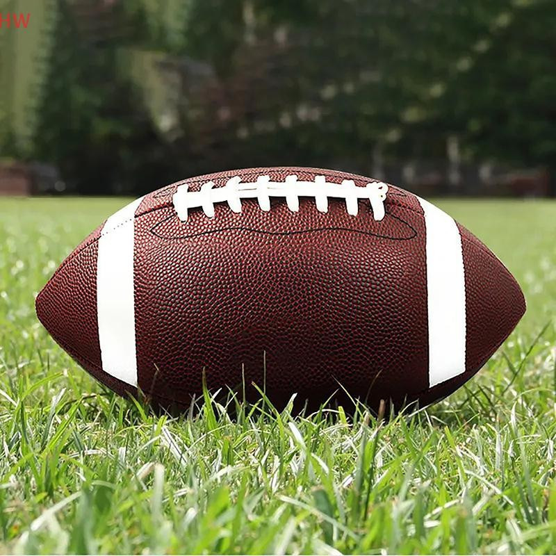 Futebol Americano Rugby Associação Footy Bola Tamanho Padrão 8.5 Polegada Esportes Para Homens Mulheres Crianças